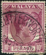 Pays : 300 Malaysia : Etats Fédérés De Malaysia (Penang) (colonie Britannique)  Yvert Et Tellier N° :   9 (o) - Penang