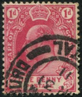 Pays :  86 (Cap De Bonne Espérance : Colonie Britannique)  Yvert Et Tellier N° :   56 (o) - Capo Di Buona Speranza (1853-1904)