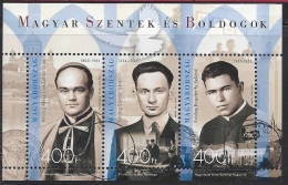 HUNGARY-2014. SPECIMEN Souvenir Sheet - Hungarian Saints And Blesseds II./ Normal Version - Gebraucht