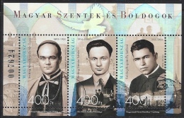 HUNGARY-2014. SPECIMEN Souvenir Sheet - Hungarian Saints And Blesseds II./Exclusive Version With Silver Overprint MNH!!! - Proofs & Reprints