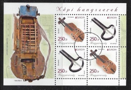 HUNGARY-2014. SPECIMEN S/S - EUROPA - Folk Musical Instrument/ Jew´s-harp/ Cither - Usati