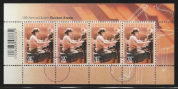 HUNGARY-2014. SPECIMEN Minisheet - Annie Fischer, Famous Hungarian Piano-player / With Barcode - Gebraucht