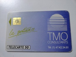 RARE : TMO CONSULTANTS USED CARD ( ISSUE 1000EX) - Privat