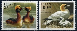 ISLANDE 1991 N° YVERT 691/692 LUXE ** - Oblitérés