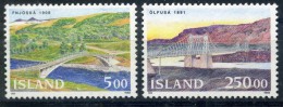 ISLANDE 1992 N° YVERT 721/7222 LUXE ** - Gebruikt