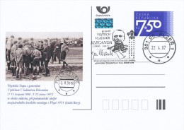 Czech Rep. / Postal Stat. (Pre2007/09cp) Vojtech Vladimir Klecanda (1888-1947) Czechoslovak General; Czech Scouting - Cartes Postales
