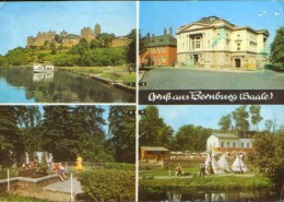 Germany - Postcard (photo )  Circulated In 1981 - Gruss Aus Bernburg ( Saale ) -Collage Of Images  - 2/scans - Bernburg (Saale)