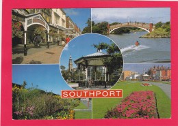 Multi View Of, Southport, Posted With Stamp A10. - Southport