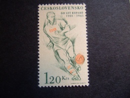 CZECH REPUBLIC     1961   MICHEL 1249  SOCCER      MNH **    (0549-NVT) - Unused Stamps