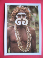 Ein Asmat-Krieger - Papua-Neuguinea