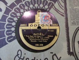 78 Tours Noel  - Louis Lynel - Odeon 166 209 - 78 Rpm - Schellackplatten