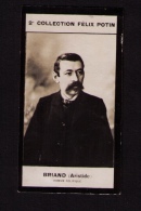 Petite Photo 2e Collection Félix Potin (chocolat), Aristide Briand, Homme Politique, Photo Henri Manuel, 1907 - Albums & Verzamelingen