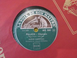 78 Tours Tout Les Matin  - Pillico - Maria Candido Sg520 - 78 Rpm - Schellackplatten