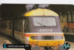 Paytelco, PYPR005, British Rail Eastern Region (Complimentary), Train, Unused, 2 Scans. - [ 4] Mercury Communications & Paytelco