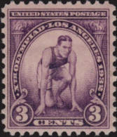 1932 USA 10th Summer Olympic Games Stamp Sc#718 Runner Sport - Ete 1932: Los Angeles