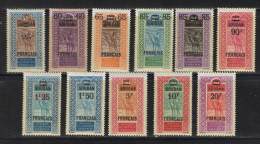SOUDAN N° 42 à 52 * - Unused Stamps