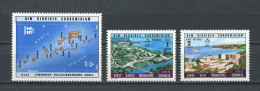 HEBRIDES 1976 N° 435/437 ** Neufs = MNH  Superbes Cote 6,40 € Assemblées Cartes îles Santo Port Vila - Nuevos