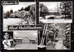 Lippstadt Bad Waldliesborn - S/w Mehrbildkarte 13  Winter - Lippstadt