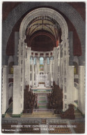 USA, NEW YORK CITY NYC - CATHEDRAL OF ST JOHN'S DEVINE, INTERIOR VIEW - Antique Ca 1920s Unused Vintage Postcard - Kerken