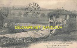 30 //  Inondations De QUISSAC 27 SEPTEMBRE 1907   MAX DU CAMP  ** - Quissac