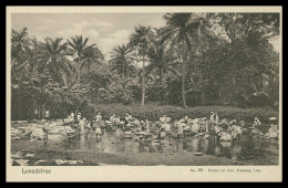 SÃO TOMÉ E PRÍNCIPE-  LAVADEIRAS-  ( Ed. De José Pimenta Lda. Nº 9)  Carte Postale - Sao Tome And Principe