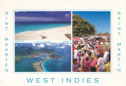 Ph-CPM Saint Martin (Antilles Françaises) Maho Bay, Juliana Airport, Marigot, 12,00 X 17,00 Cm - Saint Martin