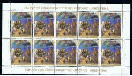 2014 - VATICAN - VATICANO - VATIKAN - D40 - MNH FULL SHEET  20 STAMPS  ** - Unused Stamps