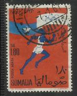 SOMALIA 1960 OLYMPIC GAMES ROME AIR MAIL - GIOCHI OLIMPICI OLIMPIADI ROMA POSTA AEREA 1,80 S. USATO USED POST AFIS - Somalia (1960-...)