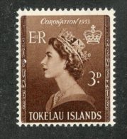W1976  Tokelau 1953  Scott #4*   Offers Welcome! - Tokelau