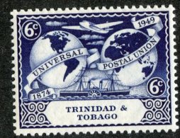 W1986  Trinidad & Tobago 1949  Scott #67*   Offers Welcome! - Trinidad & Tobago (...-1961)