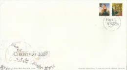 Great Britain 2007 Christmas FDC - 2001-2010 Em. Décimales