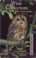 Télécarte GPT Mercury Anglaise Oiseau HIBOU - OWL Bird Birds Phonecard - EULE Telefonkarte Vogel - 3576 - Owls