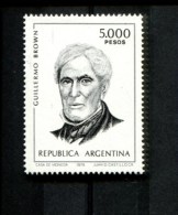 287611197 DB 1980 ARGENTINIE -POSTFRIS -MINT NEVER HINGED -POSTFRISCH EINWANDFREI YVERT 1212 - Nuovi