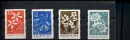 287612320 DB 1960 ARGENTINIE -POSTFRIS -MINT NEVER HINGED -POSTFRISCH EINWANDFREI YVERT 629 630 631 632 - Unused Stamps
