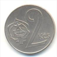 CECOSLOVACCHIA 2 KORONE  ANNO 1990 - Czechoslovakia