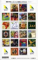 1154. BRASIL / BRAZIL (2000) - 500 Anos Descobrimento Do Brasil (Natives, Football, Tiger, Map, Navigation)- Mint / Neuf - Blocks & Sheetlets