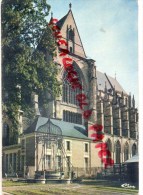 02 - ST  SAINT QUENTIN - LA BASILIQUE VUE DU SQUARE WINSTON CHURCHILL - Saint Quentin