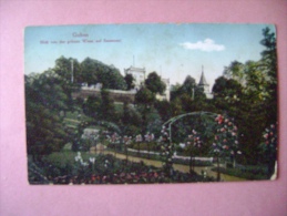 CP ALLEMAGNE - GUBEN - BLICK VON DER GRUNEN WIESE AUF SANSSOUCI - ECRITE EN 1916 - Guben