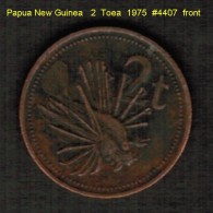 PAPUA NEW GUINEA   2  TOEA  1975  (KM # 2) - Papoea-Nieuw-Guinea