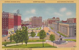 Andrew Jackson Hotel Hermitage Hotel War Memorial Building Memorial Square Nashville Tennessee - Nashville