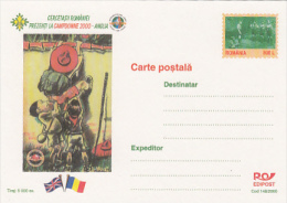 7846- SCOUTS, SCUTISME, CAMPDOWNE JAMBOREE, POSTCARD STATIONERY, 2000, ROMANIA - Briefe U. Dokumente