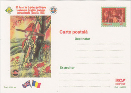 7849- SCOUTS, SCUTISME, CAMPDOWNE JAMBOREE, POSTCARD STATIONERY, 2000, ROMANIA - Storia Postale