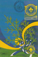 7852- SCOUTS, SCUTISME, CARTES MAXIMUM, OBLIT FDC, 1997, ROMANIA - Covers & Documents