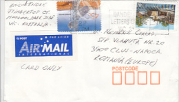 SHIP, SATELLITE DISH, STAMPS ON COVER, 2003, AUSTRALIA - Briefe U. Dokumente