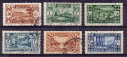GRAND LIBAN N°131 - 133 - 136 - 137 - 139 - 143  Oblitérés - Used Stamps
