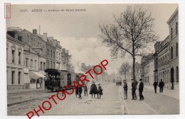 ANZIN-TRAIN-Av.St Amand-Periode Guerre14-18-1WK-Militaria-Frankreich-France-59-Feldpost- - Anzin