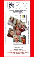 VATICANO - 2014 - Nuovo - Storia Postale - Bollettino - Cartoline - 85 Anni Dello Stato Della Città Del Vaticano - BF 19 - Cartas & Documentos