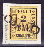 Romagna 1859  2 Baj.Mi.3 Gestempelt "Cento" - Romagna