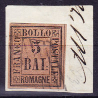 Romagna 1859  5 Baj.Mi.6 Gestempelt Signiert Diena - Romagne