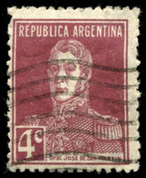 Pays :  43,1 (Argentine)      Yvert Et Tellier N° :    280 (o) - Usados